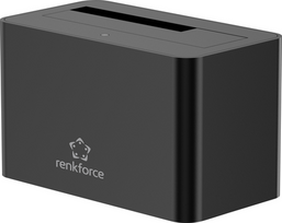 Renkforce RF-DOCKING-02 USB-A (USB 3.0) SATA 6Gb/s 1 Port Festplatten-Dockingstation 3.5 Zoll, 2.5 Zoll (RF-6874414)