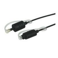 Wentronic goobay AVK 224-0100 - Digitales Audio-Kabel (optisch) - Mini-TOSLINK (M) bis TOSLINK (M) - 1 m (51224)