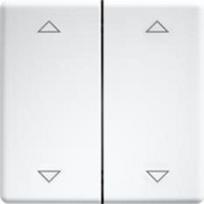 ELTAKO FT4GF/8-24VUC-sg Funktaster schwarz glaenzendmit Wippe und Doppelwippe (30000986)