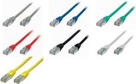 shiverpeaks BASIC-S Patchkabel, Kat. 6, S/FTP, rot, 5,00 m RJ45 Stecker - RJ45 Stecker, Haube vergossen, halogenfrei, - 1 Stück (BS75715-HR)