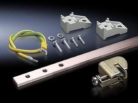 Rittal Erdungsschiene vertikal DK DK 7543.000 Kupfer Passend für Höhe: 1200 mm (7543.000)