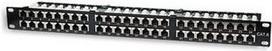 Intellinet 48-Port Cat5e Patchpanel, geschirmt, FTP, 48,30cm (19), 1 HE, Klemmleisten mit 90 Grad abgewinkelten en - Patch Panel - CAT 5e - FTP - RJ-45 X 48 - 1U - 48,3 cm (19) (513517)