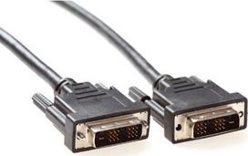 ACT DVI-D Single Link cable male - male 2,00 m. Length: 2 m Dvi-d(18+1) sl m/m sq 2.00m (AK3820)