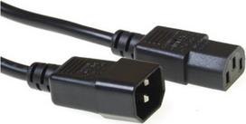ACT C13 - C14 - 5m 5m C13-Koppler C14-Koppler Schwarz Stromkabel (AK5032)