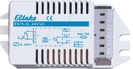 Eltako ES75-12..24V UC Stromstoßschalter (V)1S Leuchten n.potenzialf.10A 60100055 1 (60100055)
