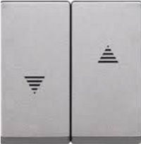 Merten 435560. Steuerung: Knöpfe, Produktfarbe: Aluminium, Gehäusematerial: Thermoplast. Menge pro Packung: 1 Stück(e) (435560)