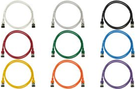 LogiLink Ultraflex SlimLine - Patch-Kabel - RJ-45 (M) zu RJ-45 (M) - 2 m - 3.8 mm - shielded PIMF - CAT 6a - geschirmt, halogenfrei, geformt - Schwarz, RAL 9010