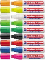Edding 4090 Kreidestift Schwarz - Grün - Pink - Rot - Weiß 5 Stück(e) (4-4090999)