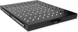 ROLINE 19 Zoll Fachboden 1 HE ausziehbar 550 T 25 kg schwarz (26.21.0276)