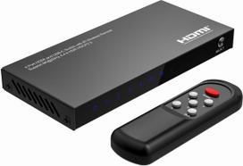 MicroConnect 8Ka60Hz USB-C and HDMI Switch 4x1 HDCP 2.3 w/Remote - USB Typ C (MC-USBCHDMISWITCH0401-8K)