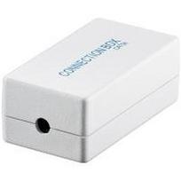 Wentronic Goobay Netzwerk Verbindungs-/ Anschlussbox CAT 5e (100MHz) UTP ungeschirmt - Box zum Verbinden von zwei Netzwerk-Installationskabeln (93254)