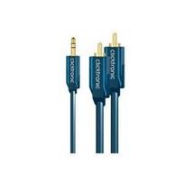 MP3 Adapterkabel (3,5mm Klinken-St./2x Cinch-St.) - 1,0m Zusatzadapter f. MP3-Player,iPods und Smartphones