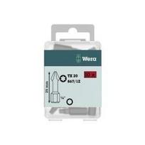 Wera Torx-Bit T 25 867/1 Z DIY SiS Werkzeugstahl legiert, zähhart D 6.3 10 St. (05072409001)