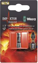 Wera Sechskant-Bit 4 mm 840/1 IMP DC Impaktor Bits SB SiS Werkzeugstahl legiert, diamantbeschichtet D 6.3 1 St. (05073904001)