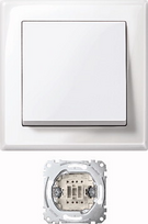MERTEN Jumbo-Schalter MEG3341-1419 Thermoplast polar-ws AC 250V MEG3341-141 MEG3341-1419 (MEG3341-1419)