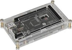 Joy-it Arduino Mega Gehäuse Gehäuse für Arduino Mega2560R3 Transparent (ard_mega_case1)