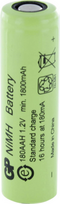 GP Batteries Mignon (AA)-Akku NiMH GP180AAH 1800 mAh 1.2 V 1 St. (300180AAH)