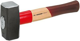 GEDORE Fäustel ROTBAND-PLUS mit Hickorystiel, 2000 g (8887610)