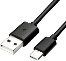 Samsung - Datenkabel / Ladkabel - USB Type C - Galaxy 10/10e/10+ - 1,2m - Schwarz (EP-DG970BBE)