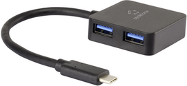 Renkforce RF-3754006 Schnittstellen-Hub USB 3.2 Gen 1 (3.1 Gen 1) Type-A 5000Mbit/s Schwarz (RF-3754006)