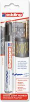 Edding 750 - Schwarz - Mehrfarbig - Rundspitze - 2 mm - 4 mm - 400 °C (4-750-1-3001)