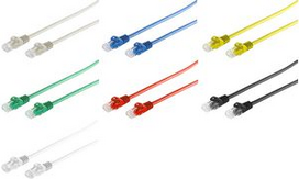 shiverpeaks BASIC-S Patchkabel Kat. 6A, U/UTP, blau, 5,00 m mitCat.7 Rohkabel, Belegung: EIA/TIA 568B, Kabelaufbau: - 1 Stück (BS08-35051)