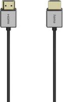 Hama 00205449 - 1,5 m - HDMI Typ A (Standard) - HDMI Typ A (Standard) - Audio Return Channel (ARC) - Schwarz - Grau (00205449)