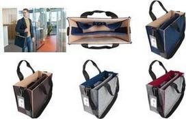Sigel Notebooktasche Desk Sharing Bag Bicolor M Braun/Beige 15.4 (BA422)