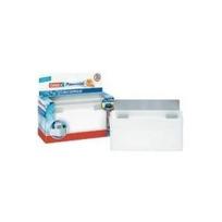 TESA Powerstrips - Duschkorb - Wand-montiert - Edelstahl - Weiß - Kunststoff - Edelstahl - Matt - Hängende Kiste (59711-0-0)