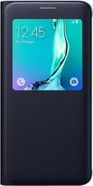 Samsung S View Cover EF-CG928P - Flip-Hülle für Mobiltelefon - Blue Black - für Galaxy S6 edge+ (EF-CG928PBEGWW)