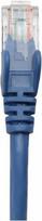 Intellinet Network Patch Cable, Cat5e, 0,25m, Blue, CCA, U/UTP, PVC, RJ45, Gold Plated Contacts, Snagless, Booted, Lifetime Warranty, Polybag - Patch-Kabel - RJ-45 (M) zu RJ-45 (M) - 25cm - UTP - CAT 5e - geformt, ohne Haken - Blau (737357)