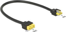 DeLOCK - SATA-Verlängerungskabel - Serial ATA 150/300/600 - SATA (S) eingerastet bis 8 pin SATA (R) - 30 cm