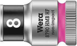 Wera Außen-Sechskant Steckschlüsseleinsatz 8 mm 3/8 (10 mm) 8790 HMB HF Zyklop 05003742001 (05003742001)