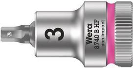 Wera Außen-Sechskant Steckschlüsseleinsatz 3 mm 3/8 (10 mm) 8740 B HF Zyklop 05003030001 (05003030001)