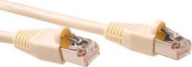 ACT Ivory 7 meter SF/UTP CAT5E patch cable snagless with RJ45 connectors CAT5E SF/UTP SNAGLESS IV 7.00M (IB7007)