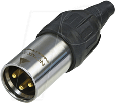 NEUTRIK NC3MX-T - XLR-Kabelstecker 3-polig TOP (NC3MX-TOP)