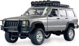 Amewi JC-X12 Scale Silber Brushed 1:12 RC Modellauto Elektro Geländewagen Allradantrieb (4WD) RtR 2,4 GHz Inkl. Akku und Ladegerät (22634)