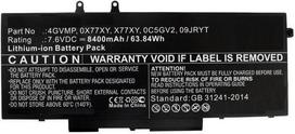 CoreParts Laptop Battery 61WH Li-ion 7.6V 8000mAh C5GV2 for - Batterie - 8.000 mAh (C5GV2-CP)
