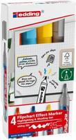EDDING 385 Flipchart-Marker farbsortiert 1.0 - 5.0 mm 4 St. (4-385-4)