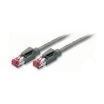 Patchkabel S/FTP, PiMF, Cat 6, grau, 1,5 m halogenfrei, mit Draka-Kabel und Hirosesteckern TM21 (bisherige Bezeichnung S/STP) (718015)