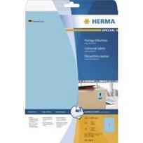 HERMA Special - Permanent self-adhesive matte paper labels - Blau - A4 (210 x 297 mm) - 20 Etikett(en) (20 Bogen x 1) (4423)