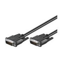 Wentronic Goobay DVI-D FullHD Kabel Dual Link, Schwarz, 5 m - DVI-D-Stecker Dual-Link (24+1-Pin) > DVI-D-Stecker Dual-Link (24+1-Pin) (68084)