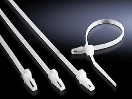 Rittal - Kabelklammer - weiß (Packung mit 100) (2597.000)