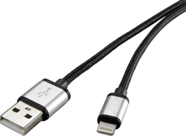 Renkforce Apple Lightning Anschlusskabel für Apple iPod/iPad/iPhone 0,5 m (1323109)