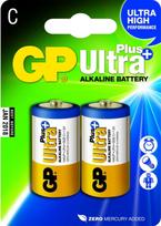 GP Batteries Ultra Plus Alkaline C - Alkali - Zylindrische - C - Mehrfarben - Sichtverpackung (C 2-P 14AUP)
