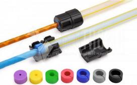 Lightwin Geteilte Einzelzugabdichtung für versch. Kabeldurchmesser, für 20mm Rohre FTTx (DC 20MM SEAL 10-8MM)