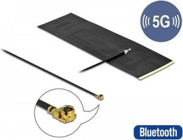 DeLOCK - Antenne - 95 cm - Teller - Smart Home - 0.42 - 5 dBi - ungerichtet - innen, Klebemontage - Schwarz
