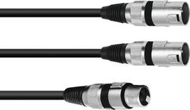 Omnitronic 30225206 Audio-Kabel 3 m XLR (3-pin) 2 x XLR (3-pin) Schwarz (30225206)
