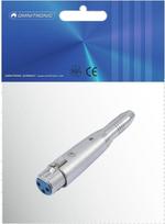 Omnitronic 30226550 XLR Adapter [1x XLR-Buchse 3 polig - 1x Klinkenbuchse 6.3 mm (mono)] (30226550)