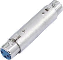 Omnitronic 30226572 XLR Adapter [1x XLR-Buchse 3 polig - 1x XLR-Buchse 3 polig] (30226572)